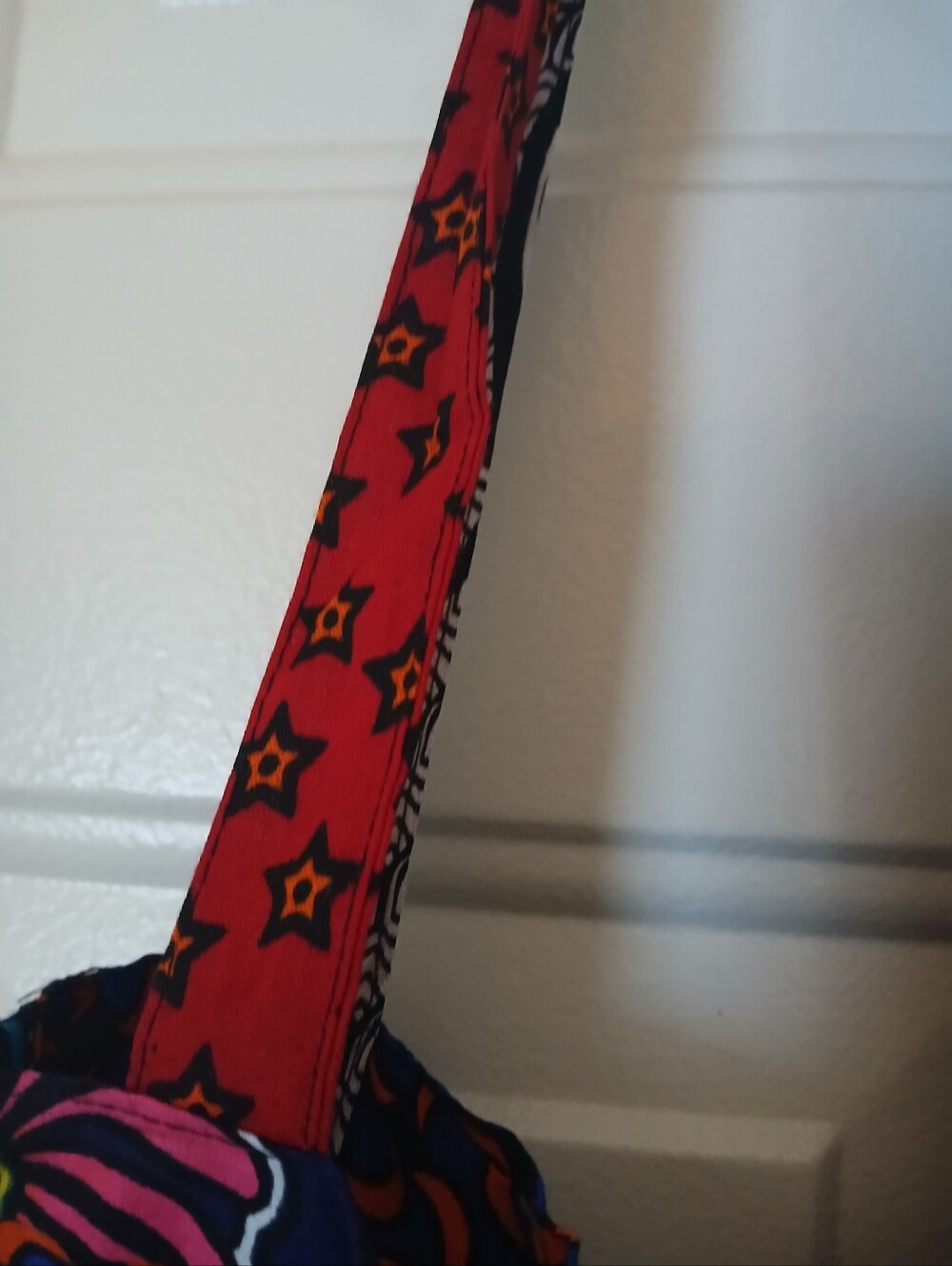Multicolor Patchwork Shoulder Bag - Colorful Print - Picture 6 of 13